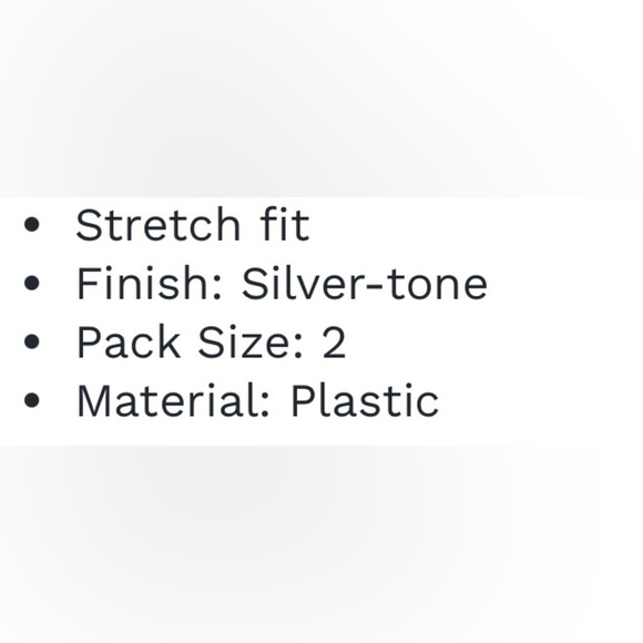 Claire’s Best Friends Gem Heart Charm Beaded Stretch Bracelets 2 Pack - Picture 8 of 8